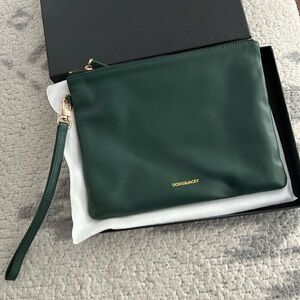 Doris & Jacky leather clutch